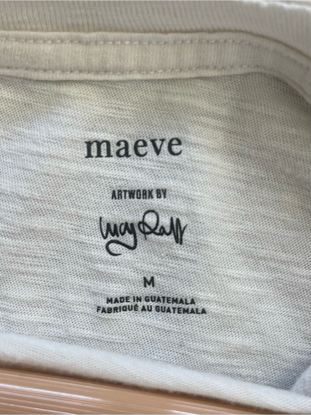 Anthropologie Maeve x Lucy Kraly More of a Dog Person Graphic Tee Medium - Picture 5 of 7